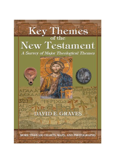 The books of the New Testament are traditionally divided into. . Major theological themes of the new testament